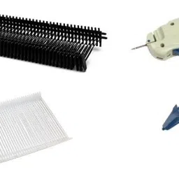 Arrow 9S Tag Gun, 1 Needle, 2000 Barbs 10mm Black and White Combo( 1000pc each) Taging Gun-image-12