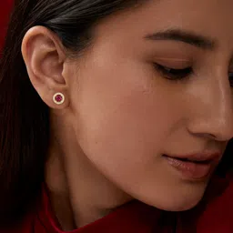 MINUTIAE Circular Studs Earrings-2