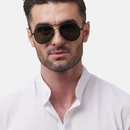 Shisen Fox Unisex Acetate Fashion with Polarised and UV Protected Lens Sunglasses SG096-image-23