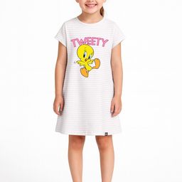 YK X Minute Mirth Looney Tunes Printed A-Line Dress-picture-36