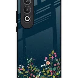 QRIOH Floral Printed OnePlus Nord CE4 5G Back Case Mobile Accessories-picture-24
