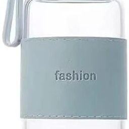 Borosilicate Glass Water bottle Bubble flower tea bottle BPA free 500 ml Flask-image-7