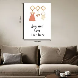 Chalk My Theme White & Black 1 Piece Wood Other Wall Paintings-image-84
