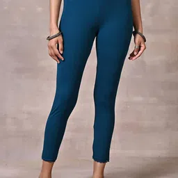 Lakshita Women Teal Leggings-image-49