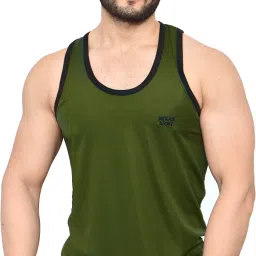 Dark Green Stylish Vest Men Vest-image-23