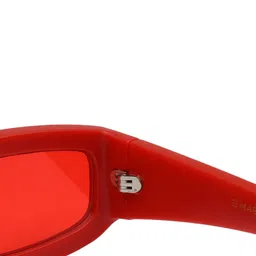 HASHTAG EYEWEAR Unisex Square Sunglasses with Polarised and UV Protected Lens image 2