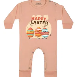 Arvesa Happy Easter Printed Bodysuit-image-33