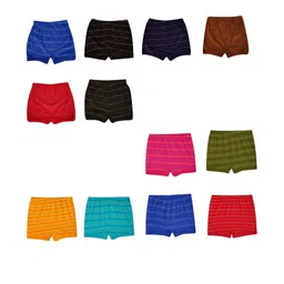 Viruksham Pack Of 12 Multicoloured Kids Cotton Panties-85