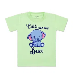 Arvesa Kids Printed Applique T-shirt-19