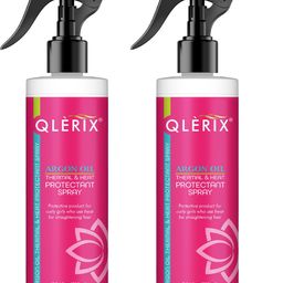 QLERIX Set Of 2 Argan Oil Heat Protection Thermal Hair Spray - 200 ml Each-33
