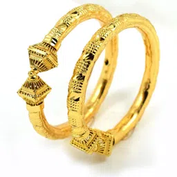 Sattik Gold Brass Bangle-picture-22