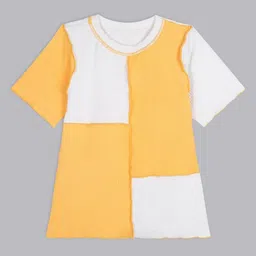 YK Girls Colourblocked Round Neck Short Sleeves T-shirt-picture-19