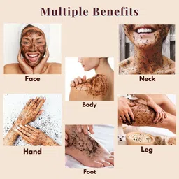 SWOSH Natural & Organic Exfoliating Coffee Scrub For Body and Face Tan Removal - 75 gm image 2