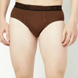 T.T. Mens Desire 100% Combed Cotton Front Open Brief Top Elastic Pack of 4 Assorted image 4
