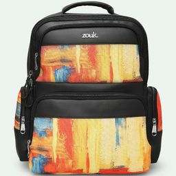 ZOUK Unisex 16 Inch Abstract Medium Backpack image 2