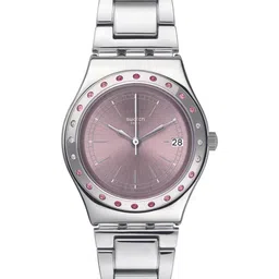 Swatch Unisex Embellished Dial & Bracelet Style Straps Analogue Watch YLS455G_SWATCHWATCH-94