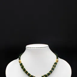 SONI DESIGNS Gold-Plated Brass Artificial Stones & Beads Mangalsutra-picture-18