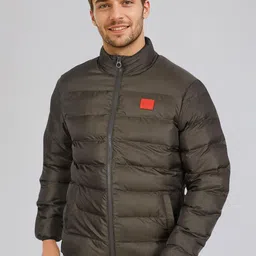 Lee Men Biker Jacket with Patchwork-51