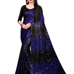 Moda Rapido Embellished Sequinned Pure Georgette Saree-picture-21