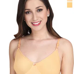 Liigne Women Pack Of 2 Full Coverage Lightly Padded Bra-picture-56