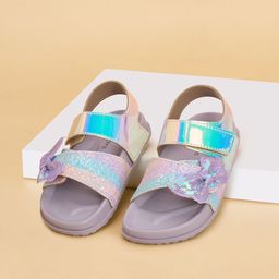 Pantaloons Junior Girls Lavender Casual Open Toe Flats-11