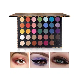 IMAGIC Zebra Pattern 35 Colors Eyeshadow Palette - Shade EY324 image 3