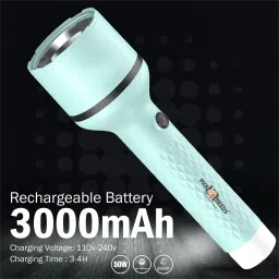 Rechargeable Long Range Search Light With 4 Mode Light Long Battery Backup Torch 5 hrs Lantern Emergency Light-image-47