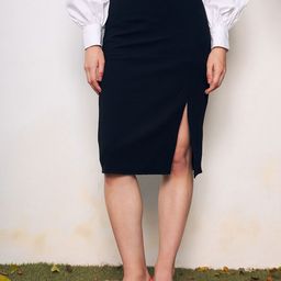 Berrylush Pencil Knee Length Skirt-picture-22