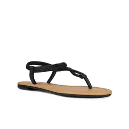 Inc 5 Women Textured T-Strap Flats-97