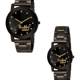 Skylark Unisex Pack Of 2 Printed Bracelet Style Straps Analogue Watch SEO_hubbywifey11-picture-17