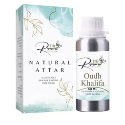 THE RUPAWAT Perfumery House Oudh Khalifa Natural & Alcohol-Free Attar - 50 ml-image-66