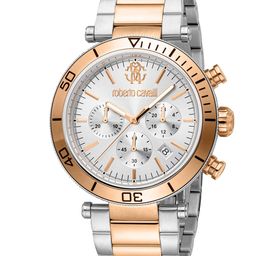 Roberto Cavalli Men Dial & Stainless Steel Bracelet Style Straps Analogue Automatic Watch RC5G128M0095-image-25