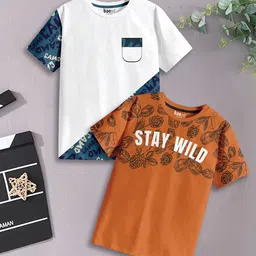 BAESD Boys 2 Pure Cotton T-shirt-image-42