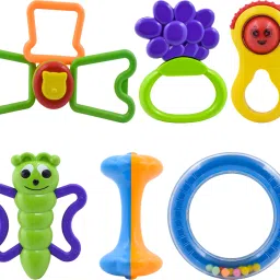 Plastic Non Toxic BPA Free Rattle-25