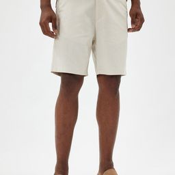 Koton Men Linen Chino Shorts-image-28