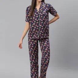 Moda Rapido Women Printed Night suit-picture-19