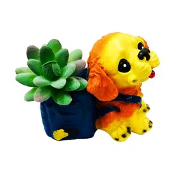 ShopMeFast Blue & Yellow SMF-Resin Dog BagPlanters-13