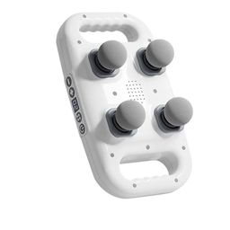 TENS 4 Heads High Frequency Vibration Body Gun Massager-21