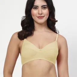 LILY Pack Of 4 Solid Full Coverage Regular Everyday Bra manoop image 3