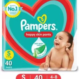 Small size baby diapers 40 diaper, Lotion with Aloe Vera pack of 40pc - S-image-48