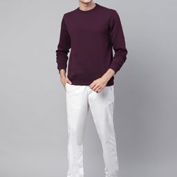 The Roadster Lifestyle Co. Men Round Neck Full Sleeve Knitted Sweatshirt-image-48