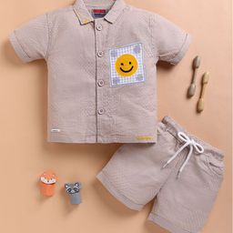 KIDZELLO Boys Printed Shirt with Shorts-image-77