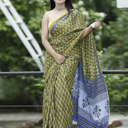 KALINI Bagh Bagru Saree-picture-9
