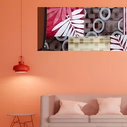 Kalra Magic Set Of 2 Pink & Brown Printed Outdoor & Indoor Air Conditioner Cover-35
