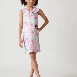 One Friday Floral Print A-Line Dress-picture-2