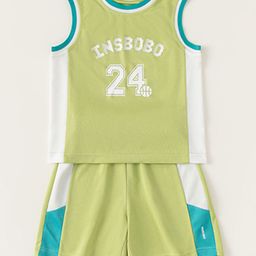 LULU & SKY Boys Printed Top with Shorts-image-57