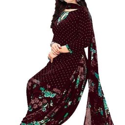 Polyster/Crepe fabric-Abhisarika Pretty Salwar Suits & Dress Materials-image-10