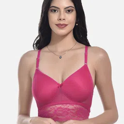 StyFun Pack of 2 Floral Printed Bra Full Coverage Lightly Padded image 5
