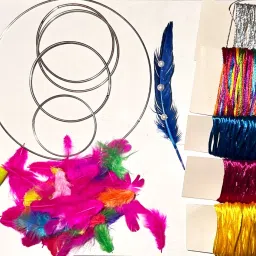DIY Designer Dream Catcher Making Kit/Hobby Craft/Make Your Dreamcatcher-image-8