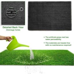aavahan Artificial Grass Floor Mat image 4